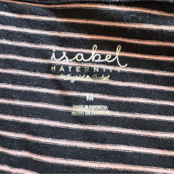 Isabel Maternity from Ingrid & Isabel Knit Ruffle Sleeve Dress - Picture 4 of 5